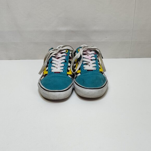 Vans Old Skool "Crazy Checks" Skateboarding Sneakers 721454 Men’s 6.5 Women’s 8 - Picture 4 of 9